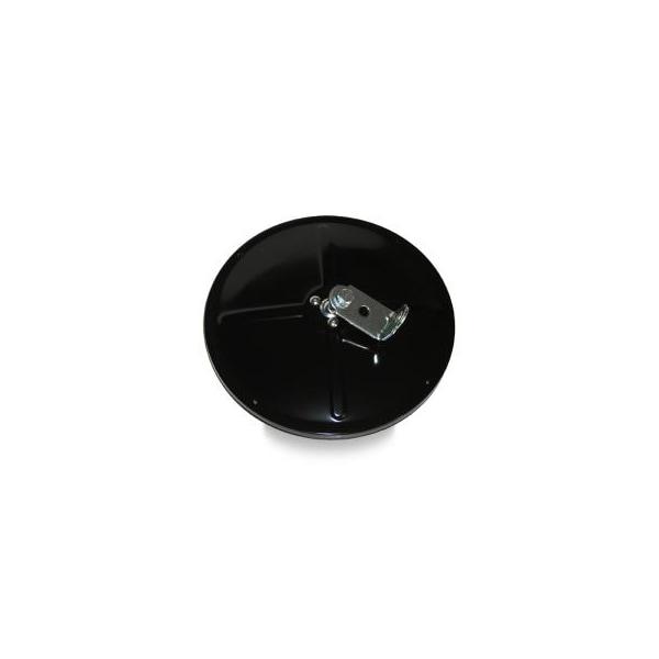 8-1/2 Center Mount Convex Black
